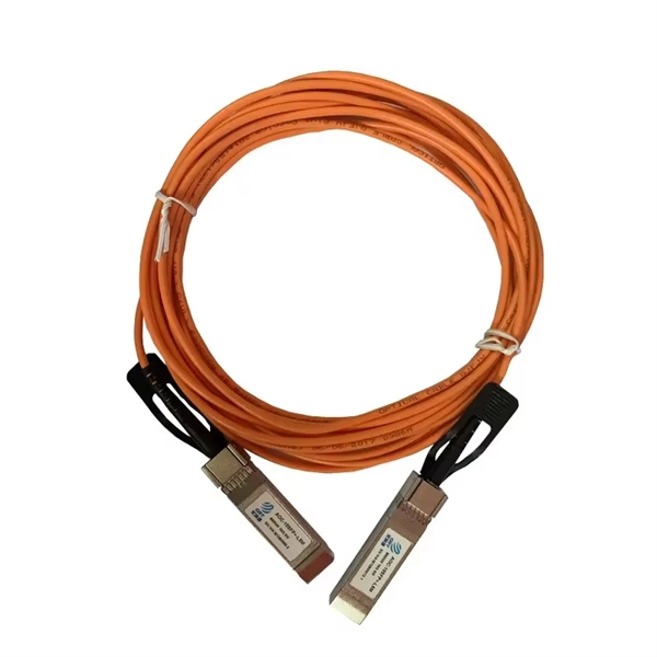After the fiber optic cable is threaded through the cable tray then 