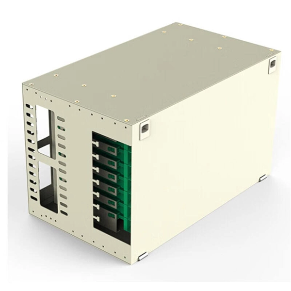 Distribution boxes mounted on utility poles