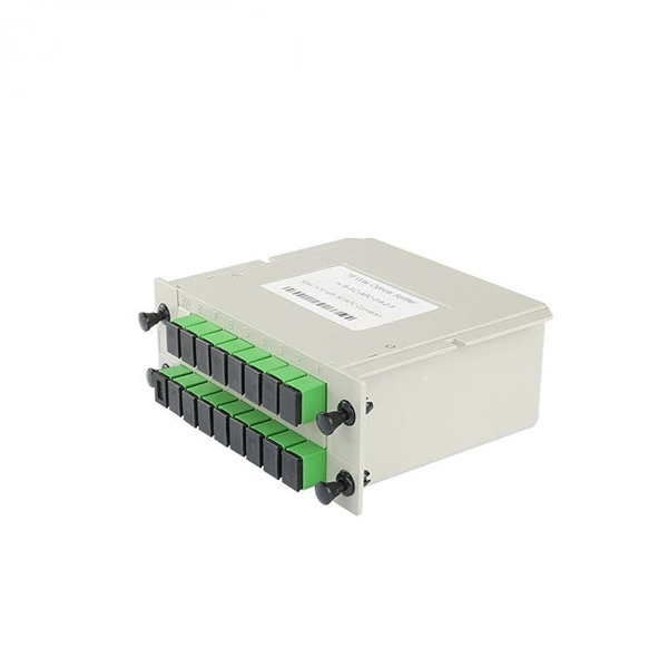 Fiber optic connection to the router