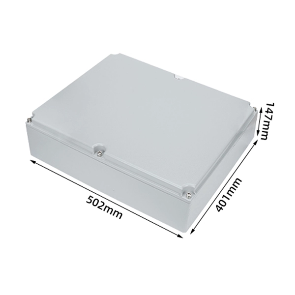 Exposure-proof fiber optic junction box with coupler
