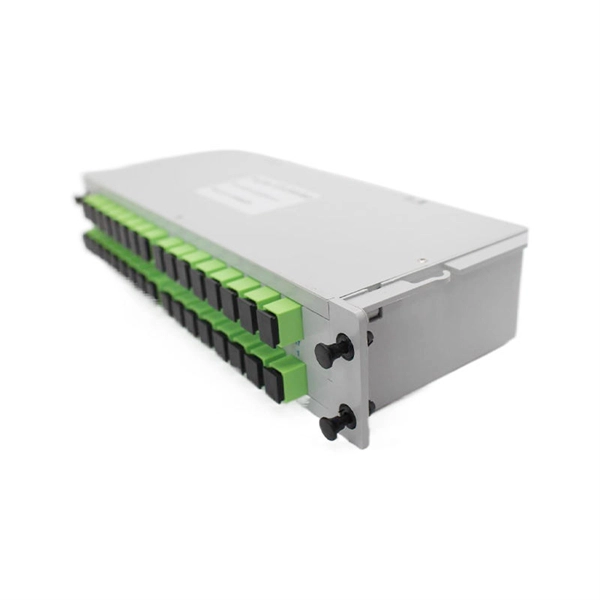 Fiber optic cable and 24-port fiber optic patch panel