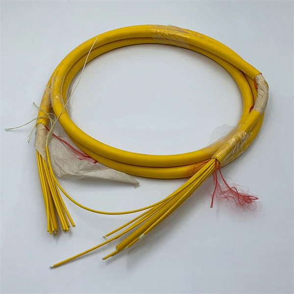 What is the fiber core of a communication optical cable