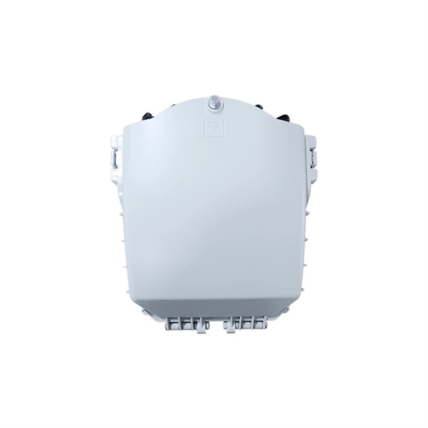 Where is the terminal of the fiber distribution box 
