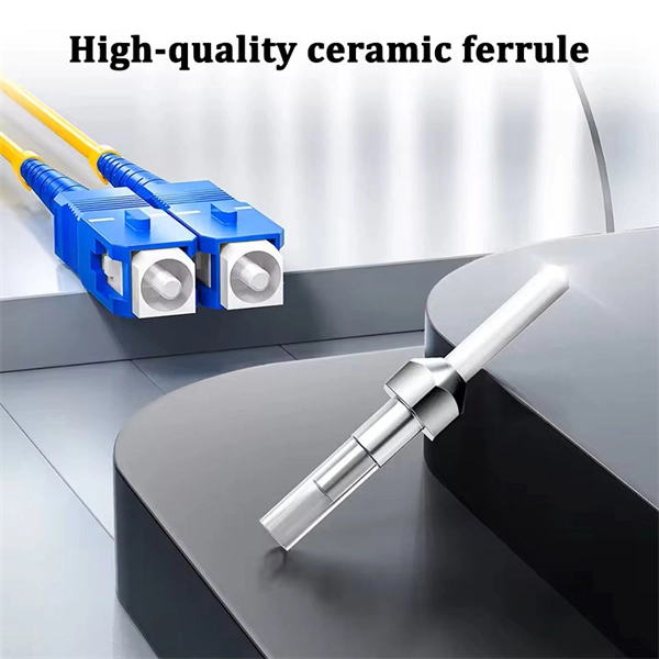 How long can a mobile fiber optic patch cord be