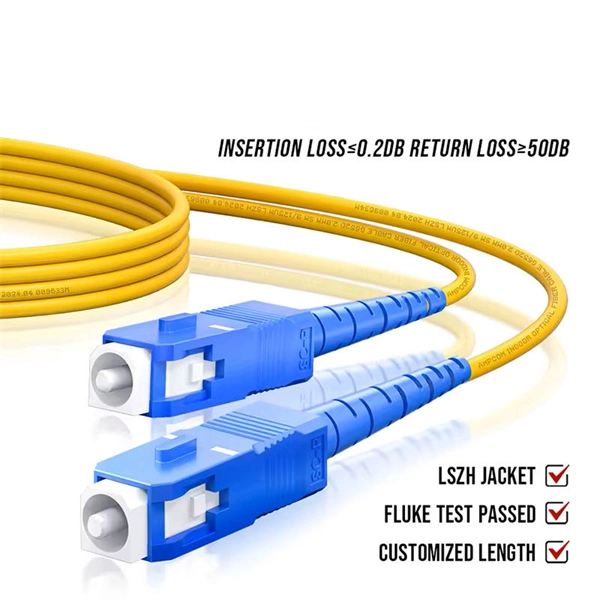 Long optical fiber pigtail