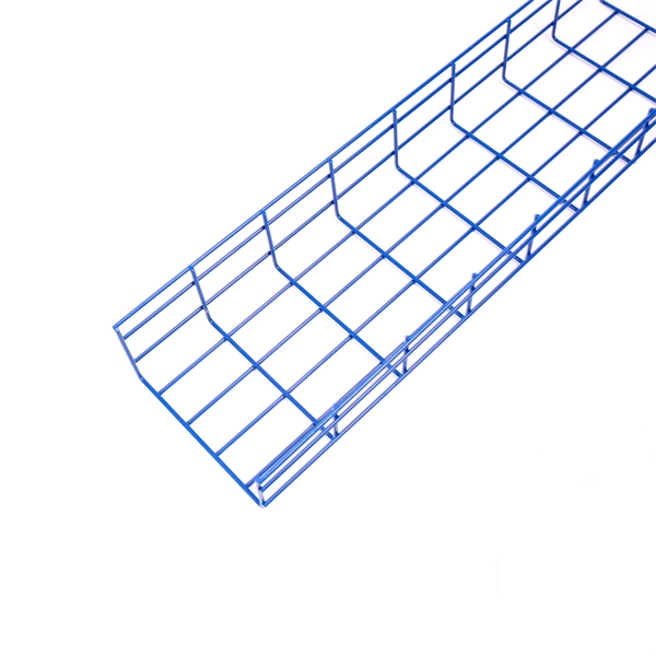 How to secure the cable tray at the ramp 