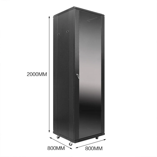 How to use a cable management rack switch