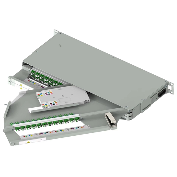 Can a fiber optic splitter adjust the internet speed in megabits per second